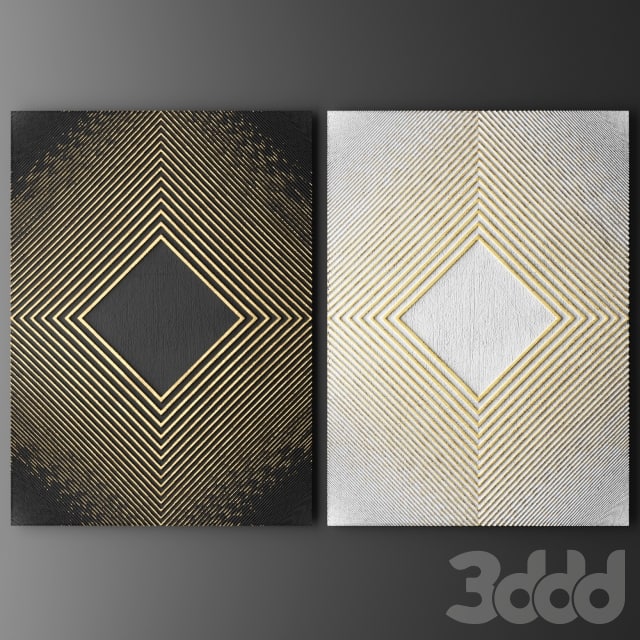 Декор для стены. Панель. 3D