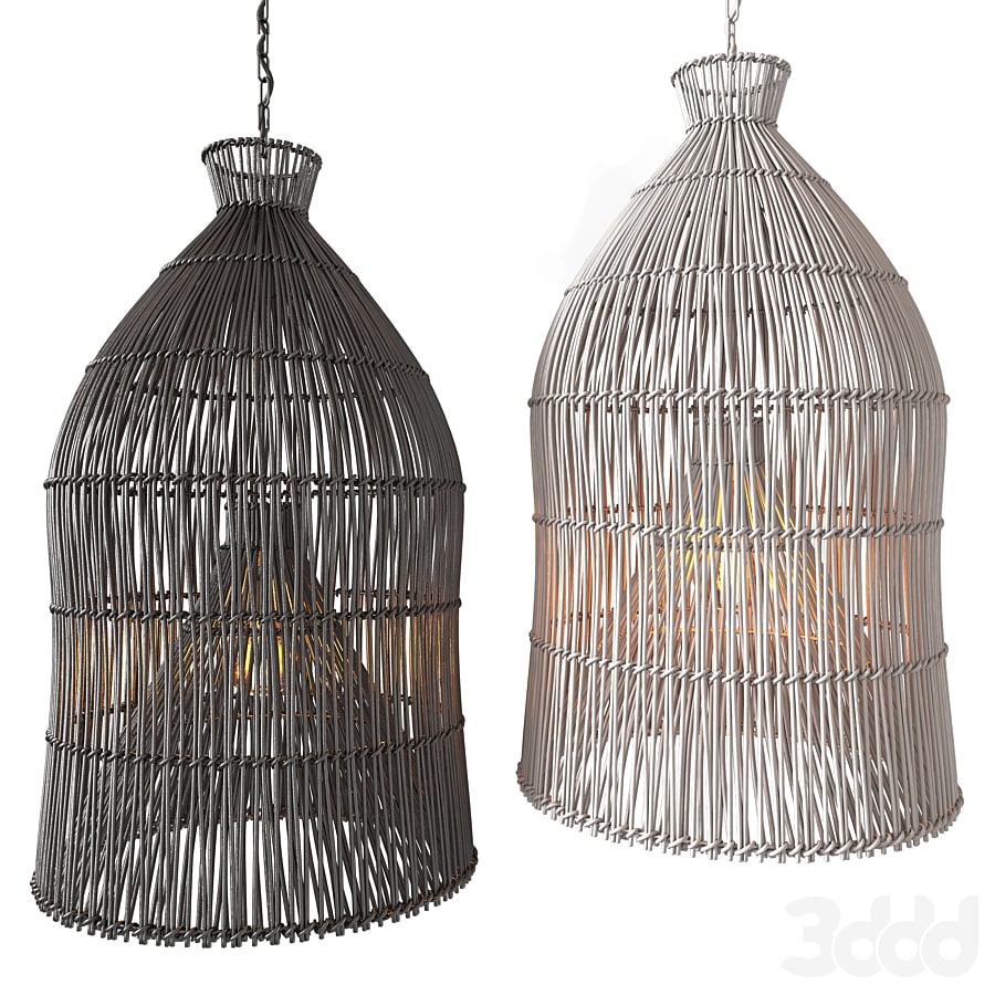 Indonesian Fishing Baskets by Restoration Hardware