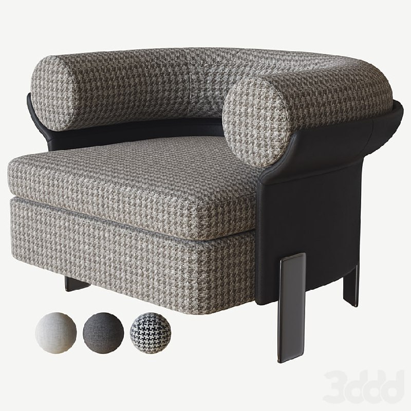 Mattia armchair minotti
