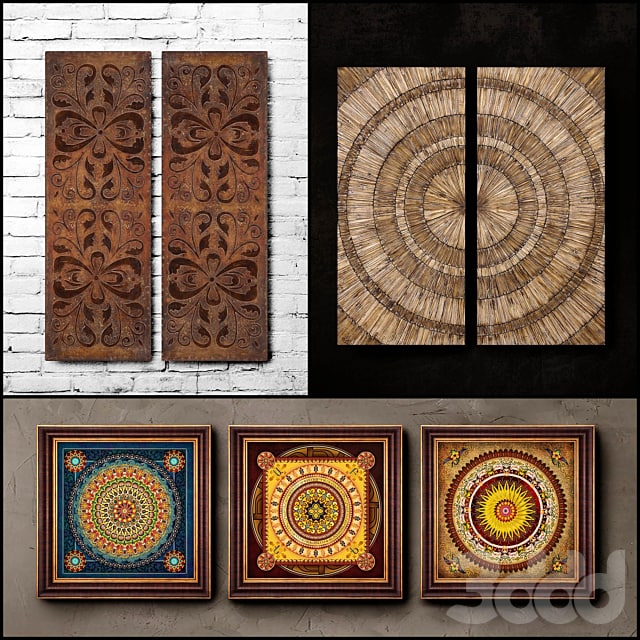 Wooden panels. Collection 35