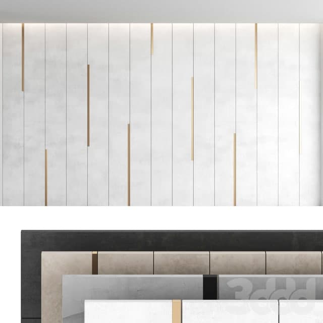 Decorative wall panel set 47