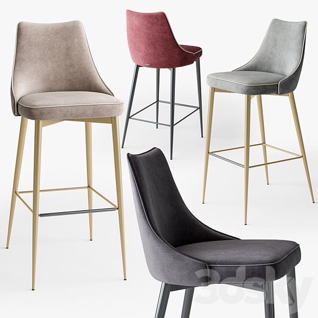 Bontempi clara barstool