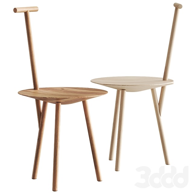Spade Chair Natural Ash by Please Wait to be Seated