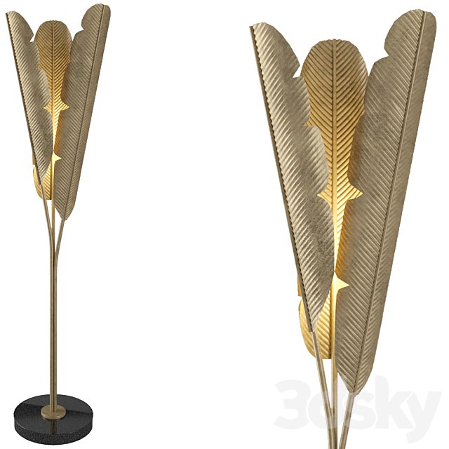 Eichholtz - Plantain Floor Lamp