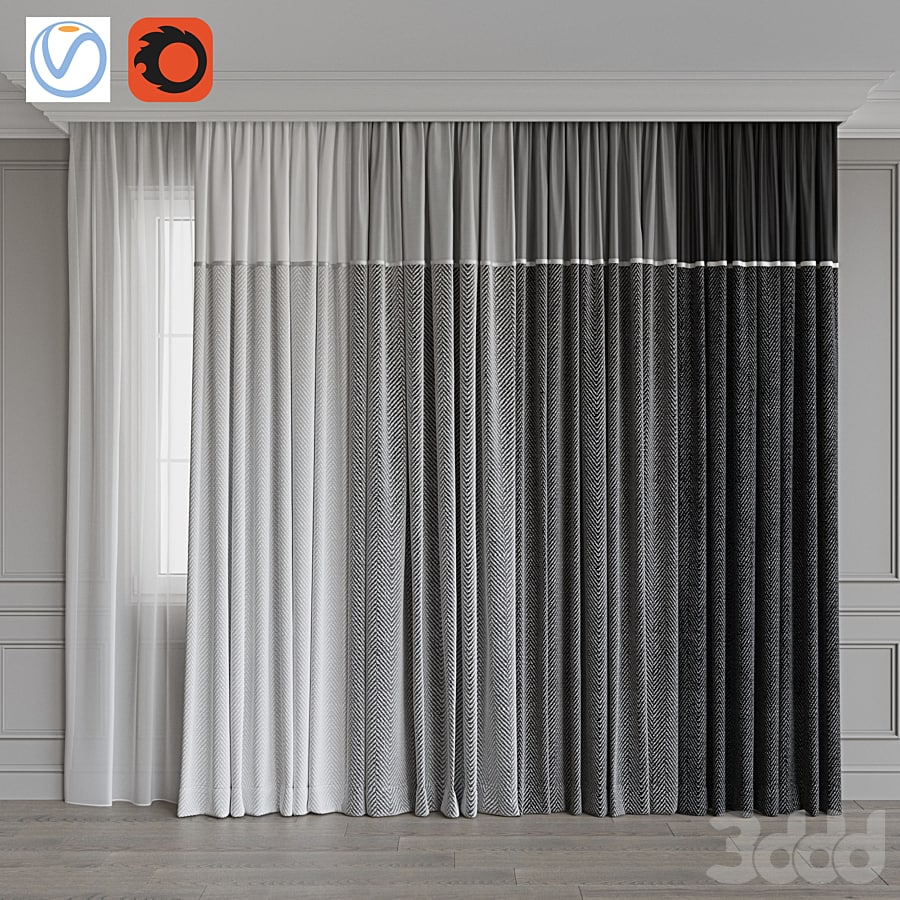 Set of curtains 107