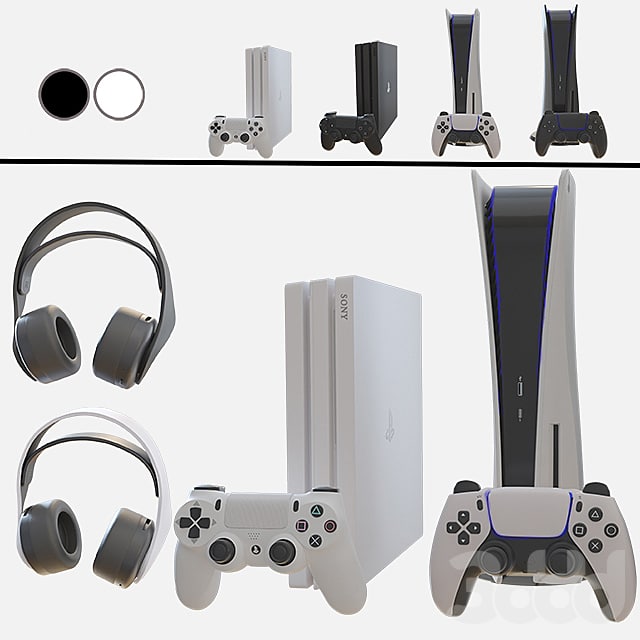 Game console Sony PlayStation CET , , , , , , , , , , ,