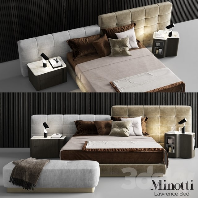 Minotti Lawrence Bed
