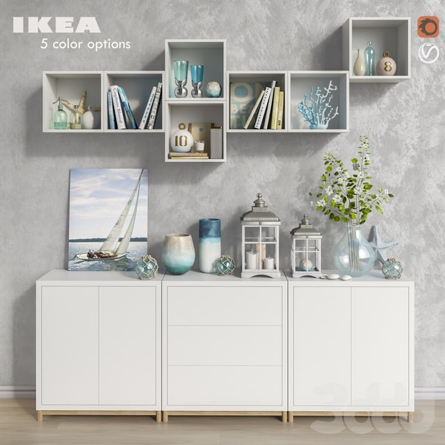 Модульная мебель IKEA, аксессуары и декор set 8