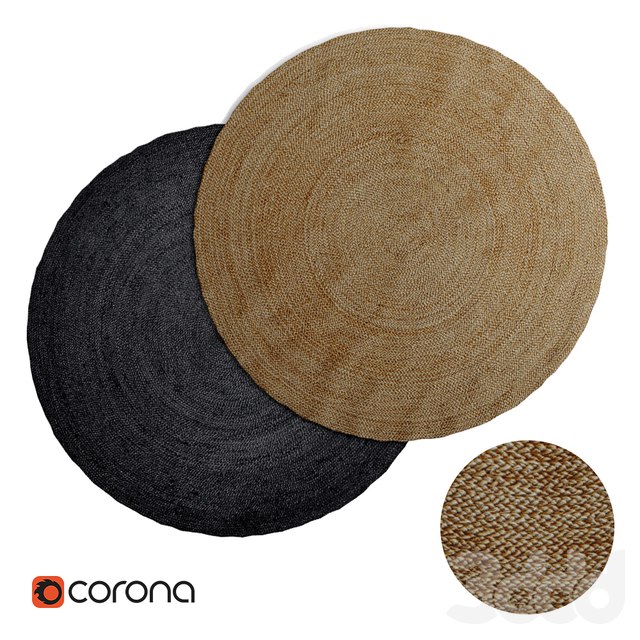Round Jute Rug