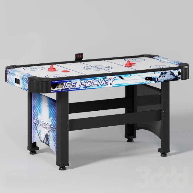 Air Hockey Table with Electronic Scoring