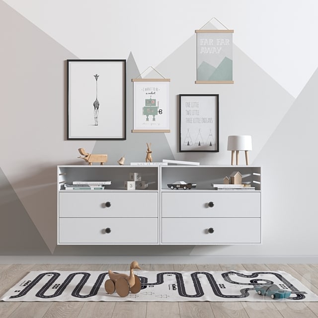 #**FURNITURE** #**CHILDROOM** Set for playroom