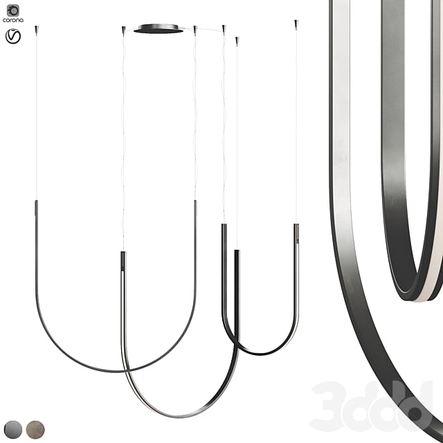 Cattelan Italia Nahun Ribbon Lamp