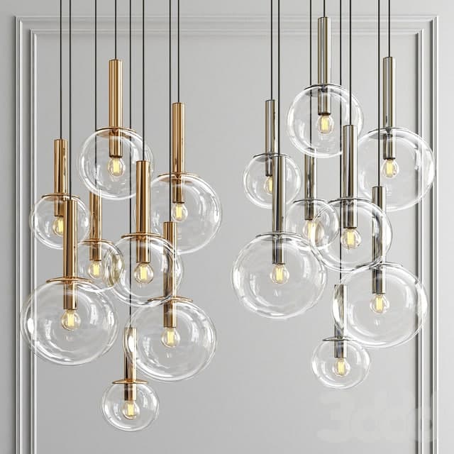 Sonneman Bubbles 8 Light Multi Pendant