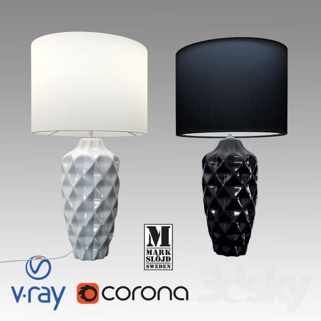 Table lamp Angela firm Markslöjd, Sweden.