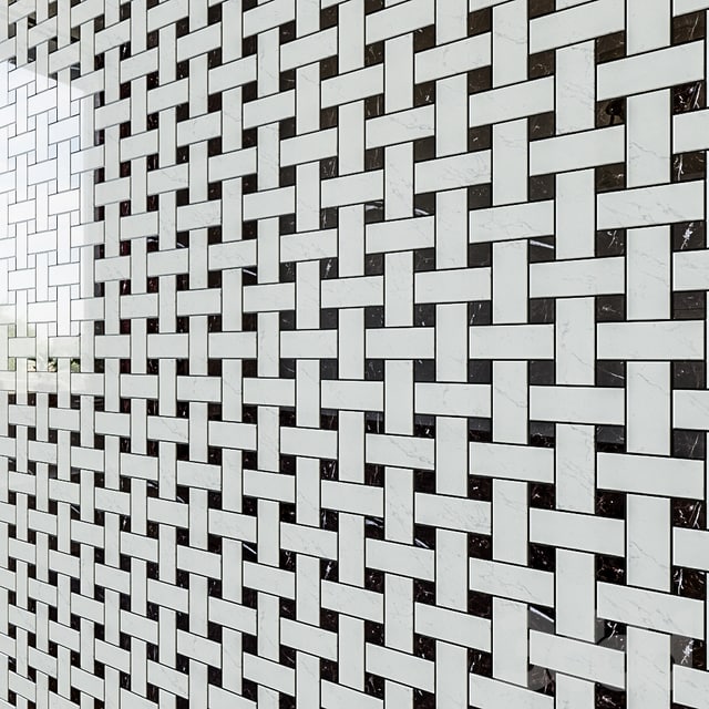 ATLAS CONCORDE MARVEL STONE Basketweave Cold Lappato