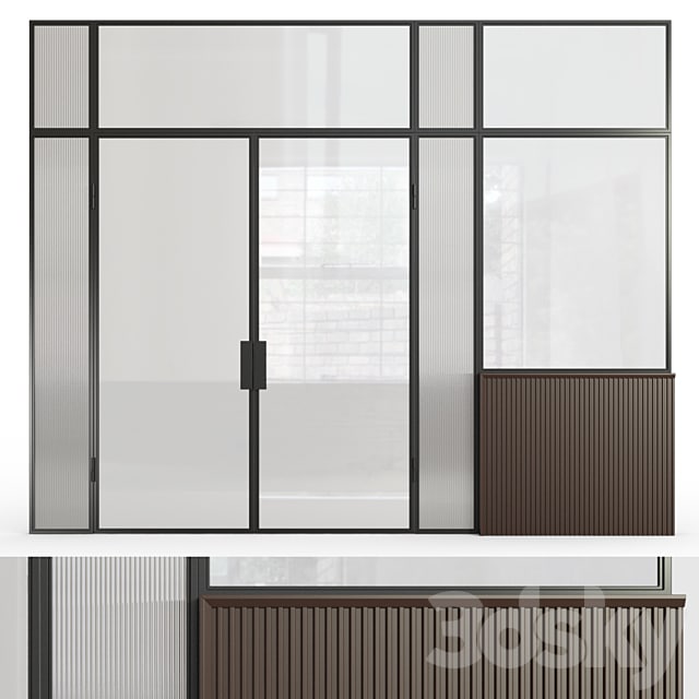 Glass partition 8