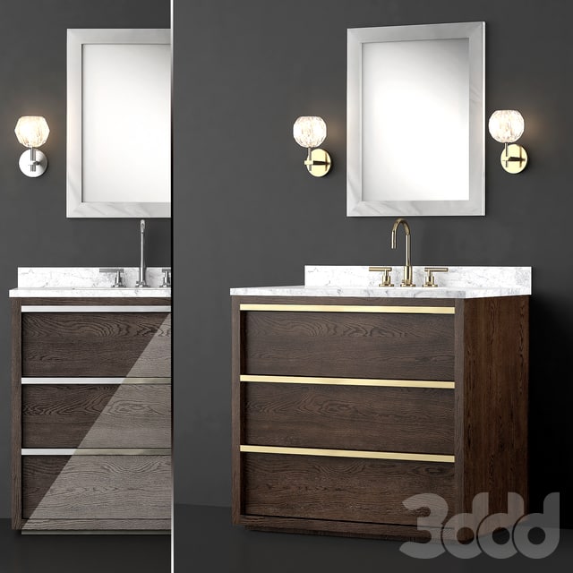 WASHBASIN Bezier RH 22120464 (3 colors)