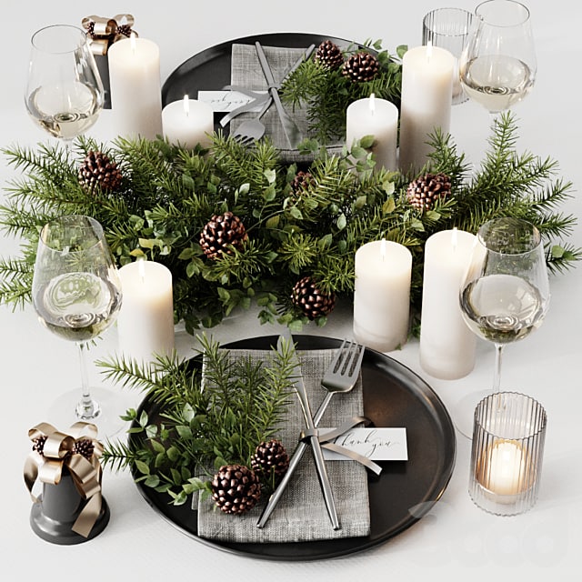 Christmas servirovka