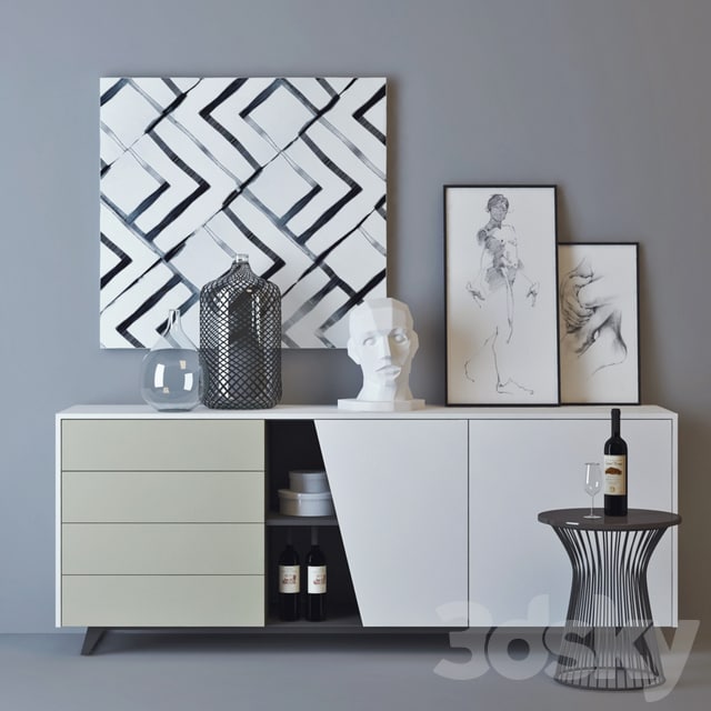 Tomasella Diagonal Sideboard