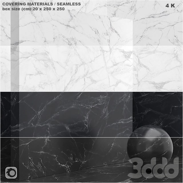 Material (seamless) - coating, marble, plaster set 57