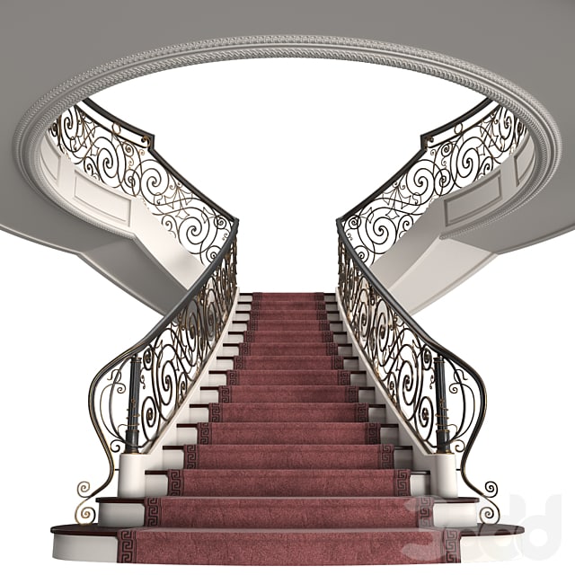 Mansion staircase