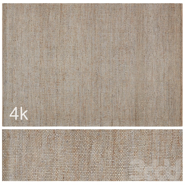 Carpet set 56 - Braided Jute / 4K