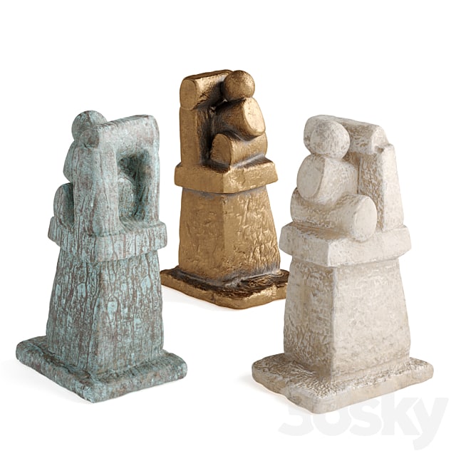 Сonstraction figure sculpture