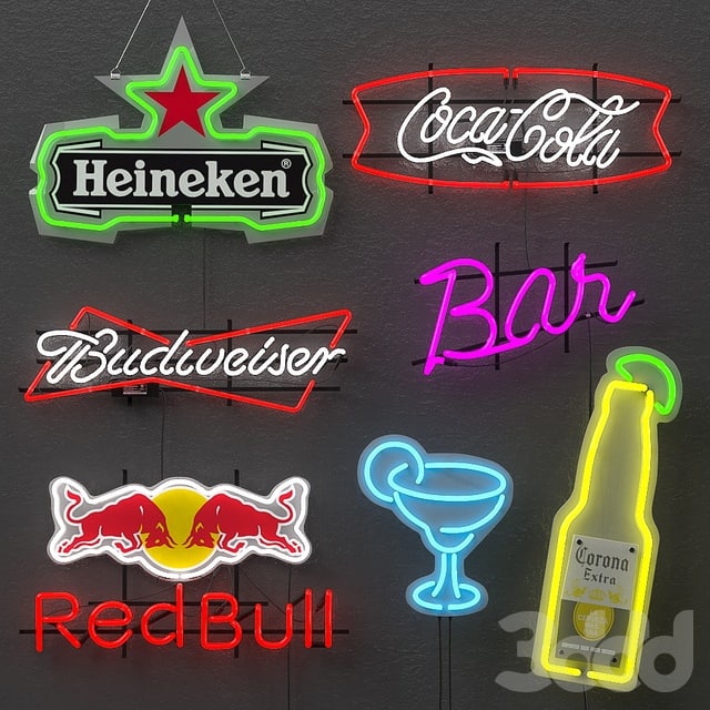 Neon Bar Signs #