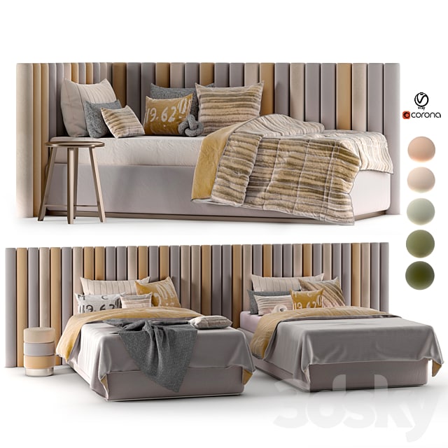 attached and day bed set30