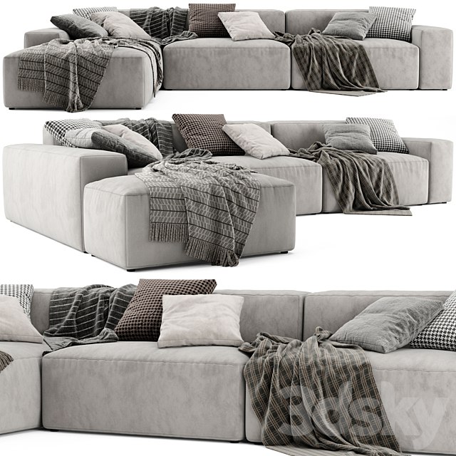 Jesse Daniel Chaise Longue Sofa