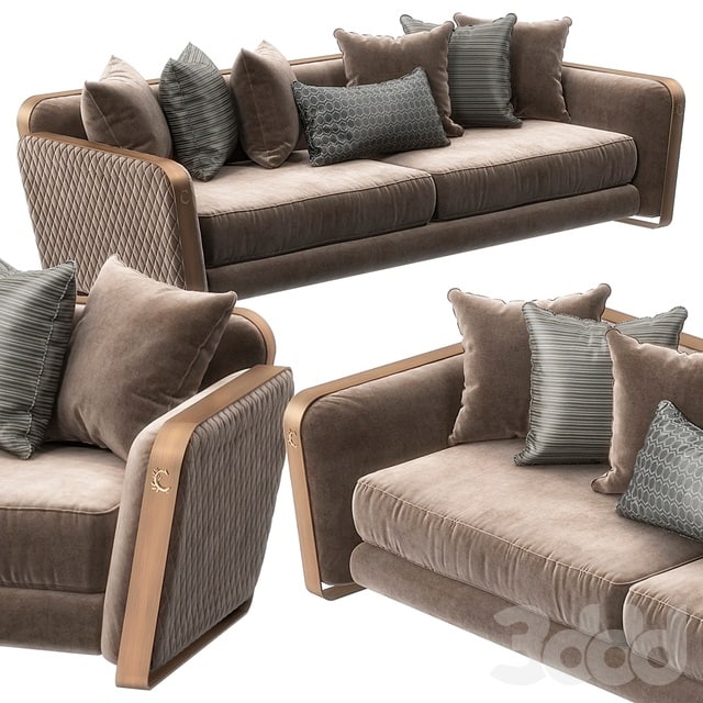 Voyage sofa by Cantori