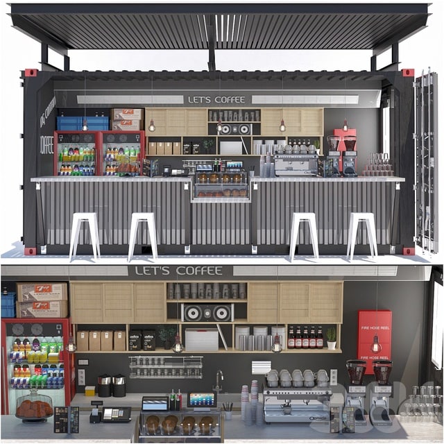 JC Shipping Container Coffee