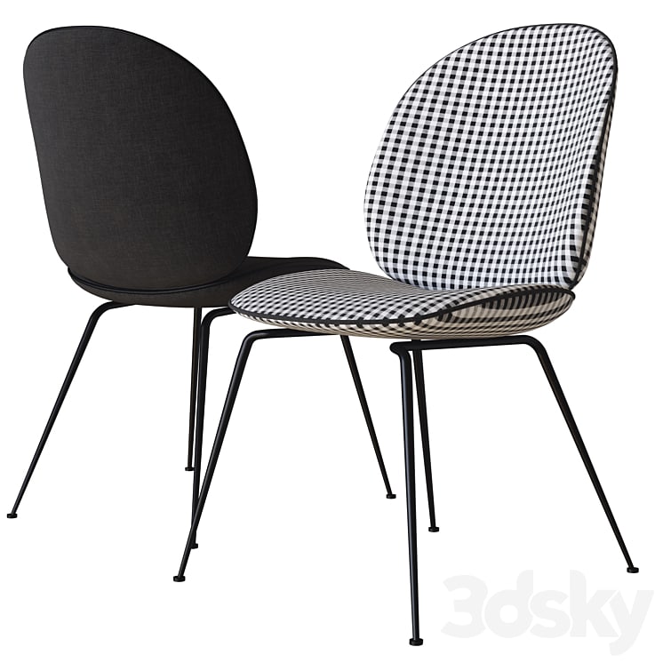gubi beetle dining chair