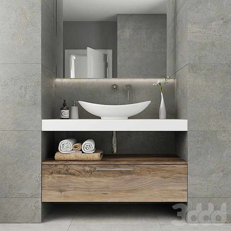 Furniture and decor for the bathroom 7