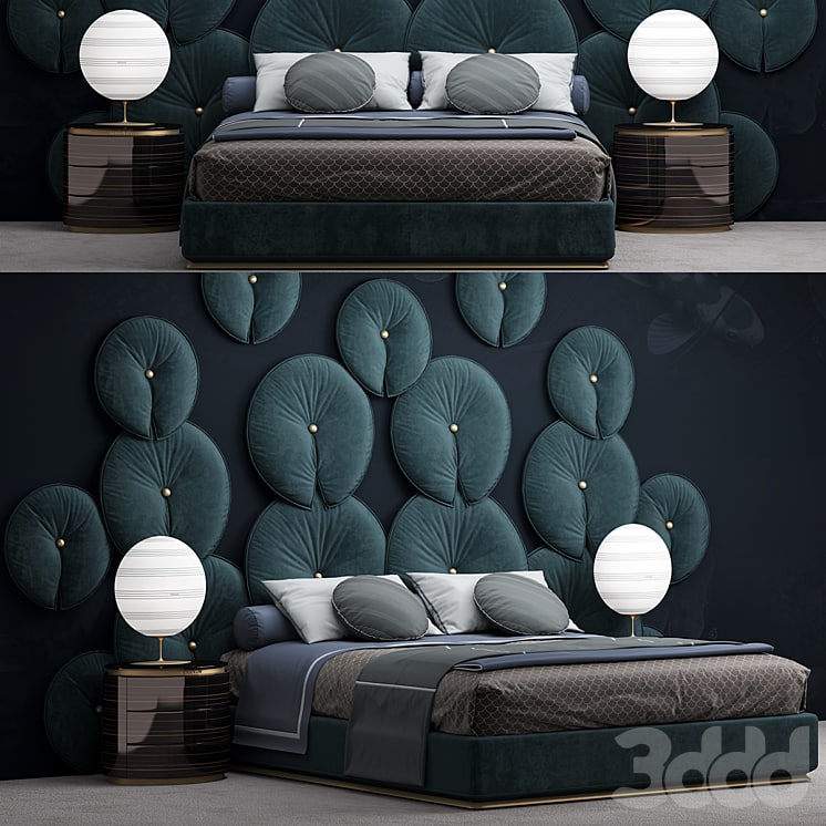 Author's Bed and Pillows Design