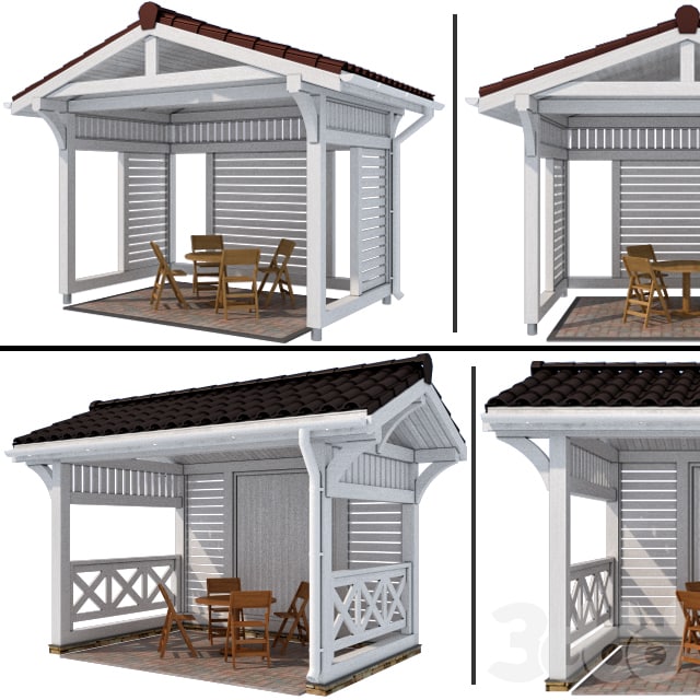 Arbor in a modern style (2 options)