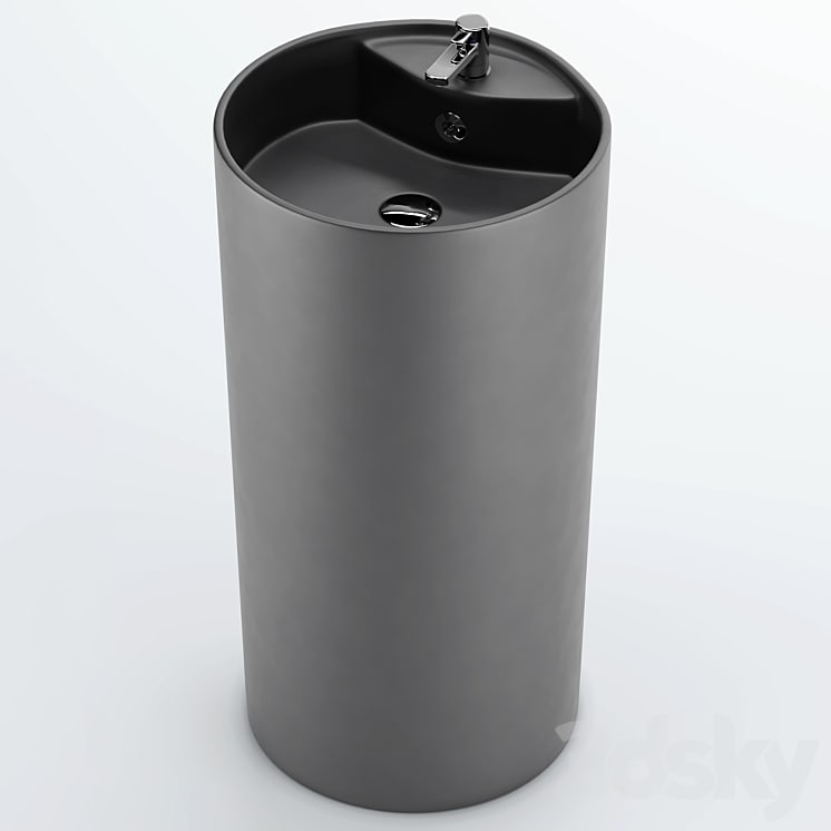 Free-standing sink Gid Nb135bg