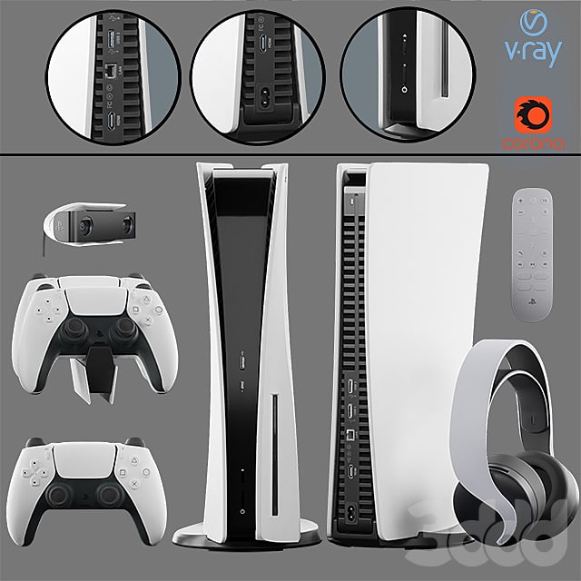 Game console Sony PlayStation 5_CET sense console