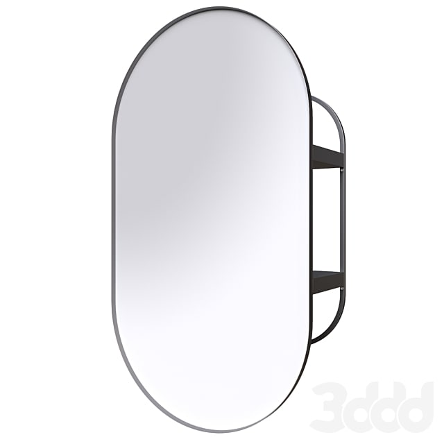 LINDBYN/ЛИНДБЮН Зеркало с отделением д/хранения