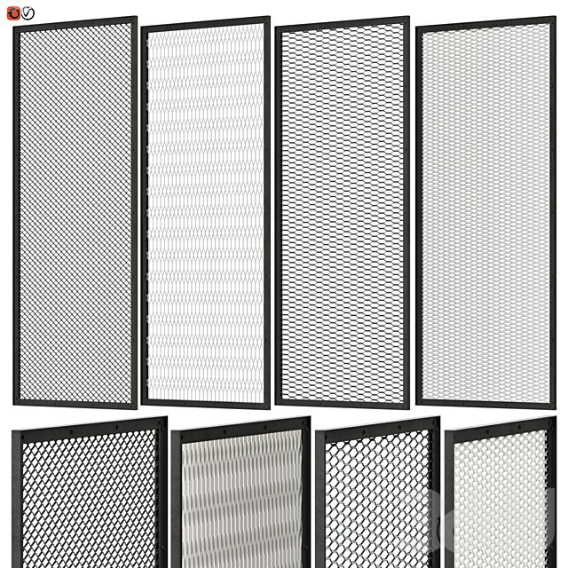 Loft style decorative panel set 03