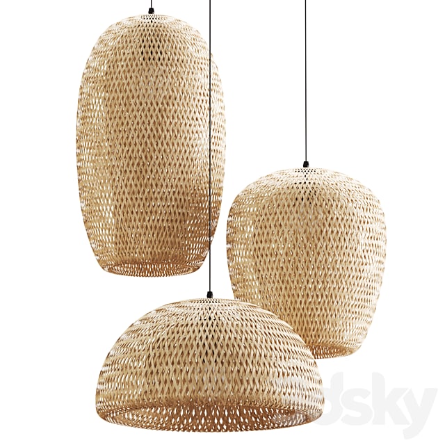 Aliexpress Rattan pendant lights 146