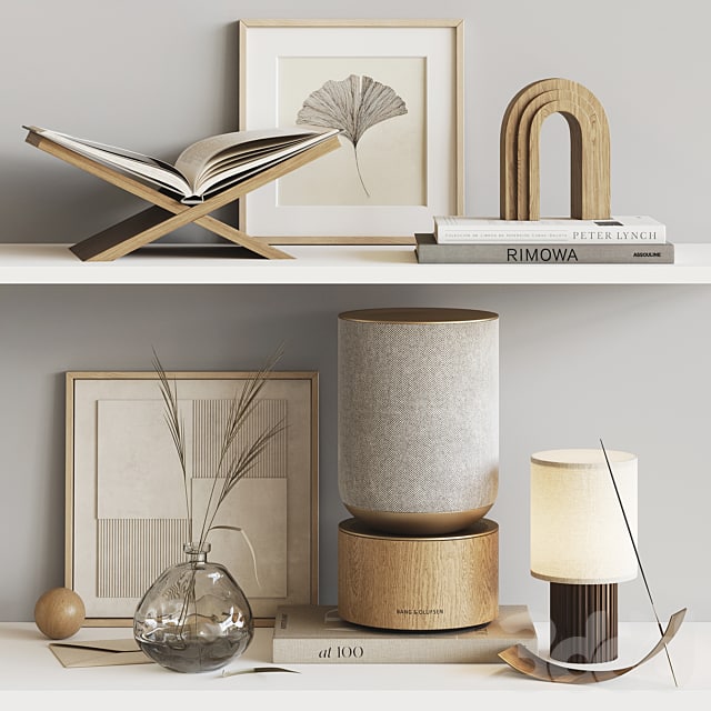 Decorative set with Bang & Olufsen