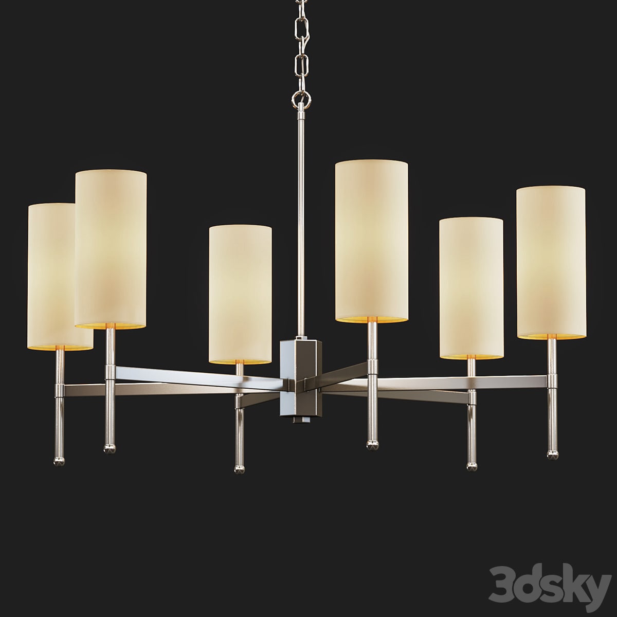 Tigermoth Lighting - Silk stem chandelier