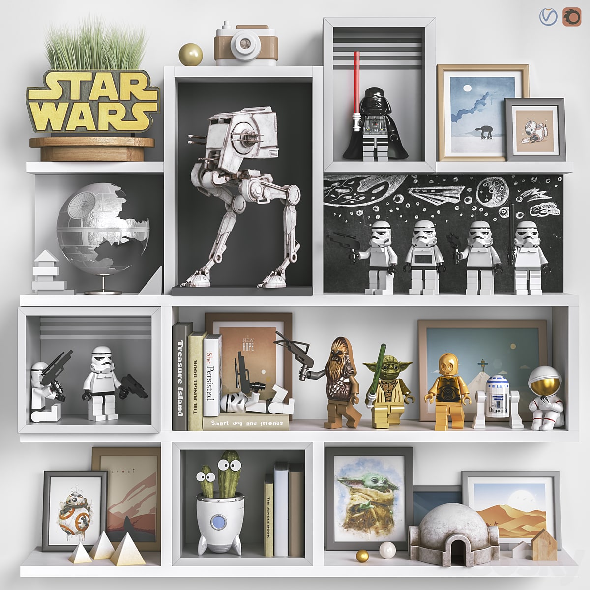 Toys, decor and furniture for the nursery 118