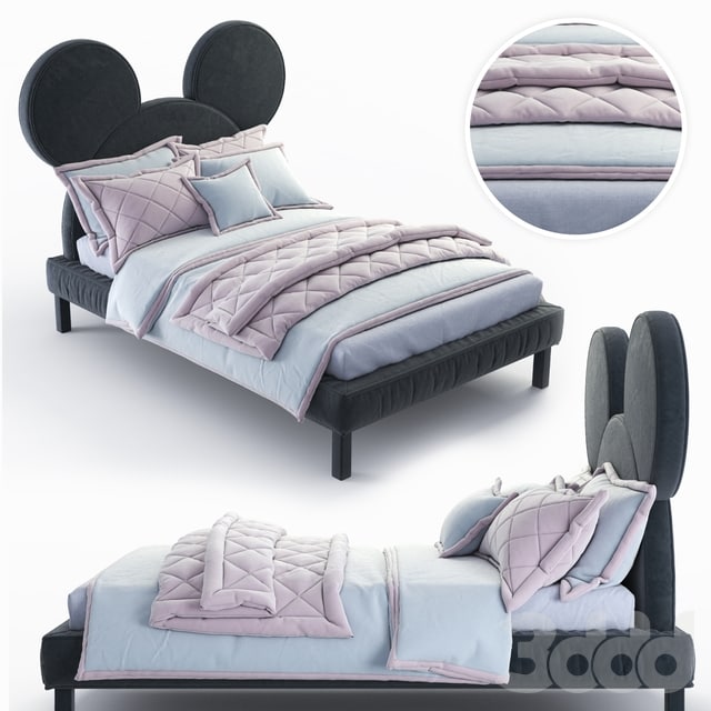 Mickey Mouse - Mickey Mouse bed by DG HOME