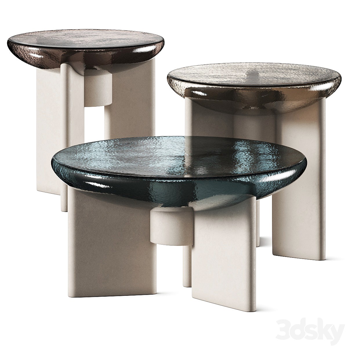 Paolo Castelli Lens Coffee Tables