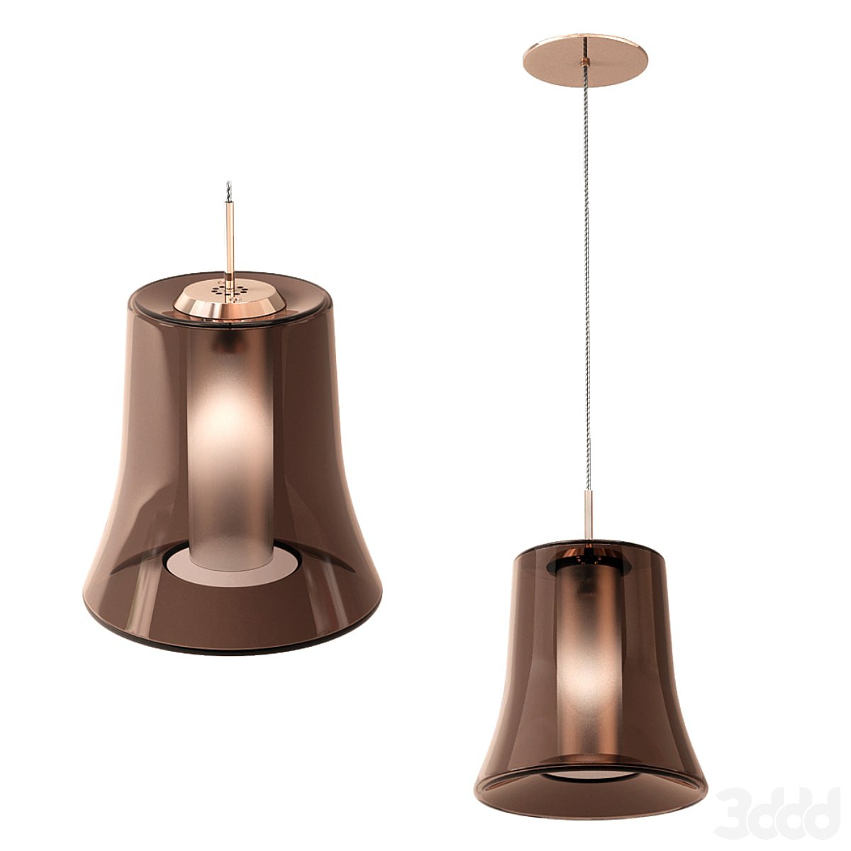 Hanging lamp Leucos Cloche S