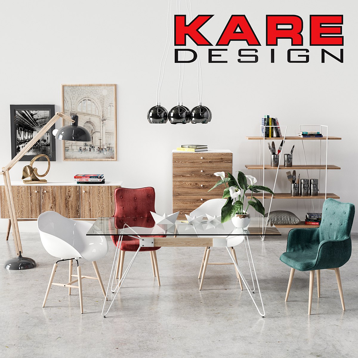 Set of furniture Kare design # armchair