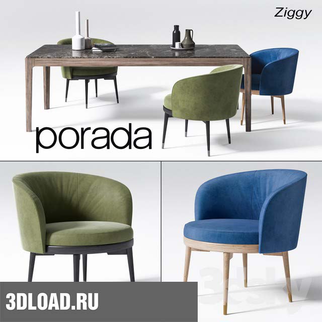 Porada Dining # armchair