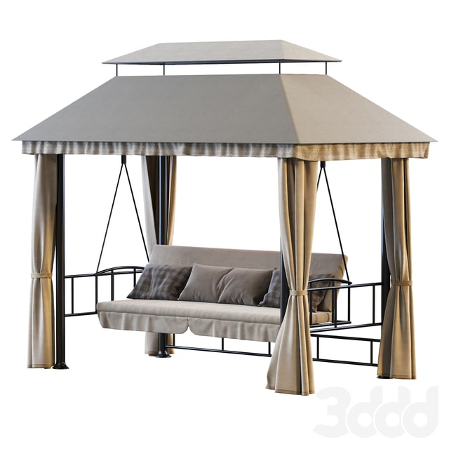 Garden swing with tent ART138